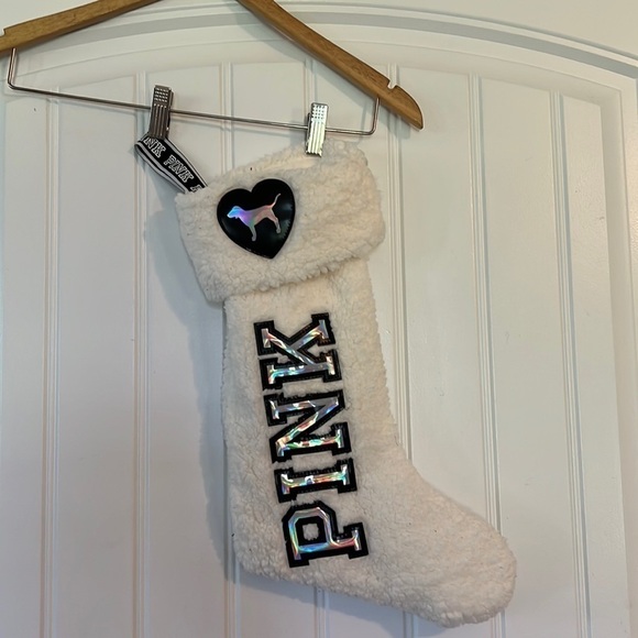 PINK Victorias Secret Christmas Stocking - Picture 1 of 3